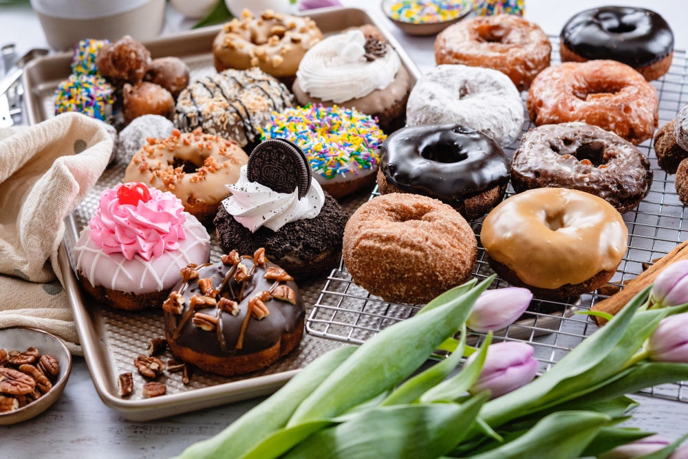 Mavericks cake-style donuts include some standards and then a selection where they turn up the creativity. (Photo/Provided)