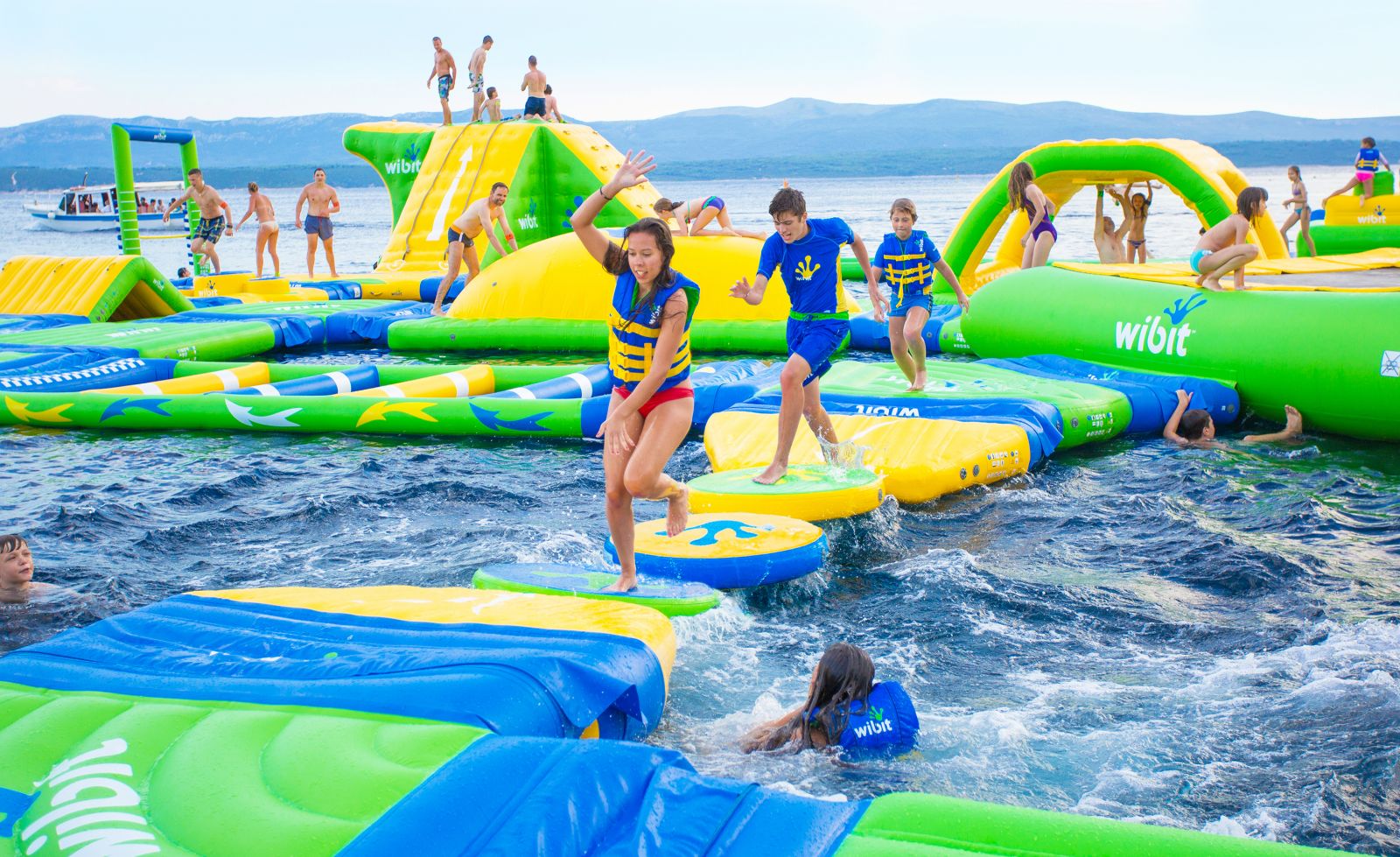 Graphics posted at the groundbreaking featured waterslides and floating bridges. (Photo/Provided)