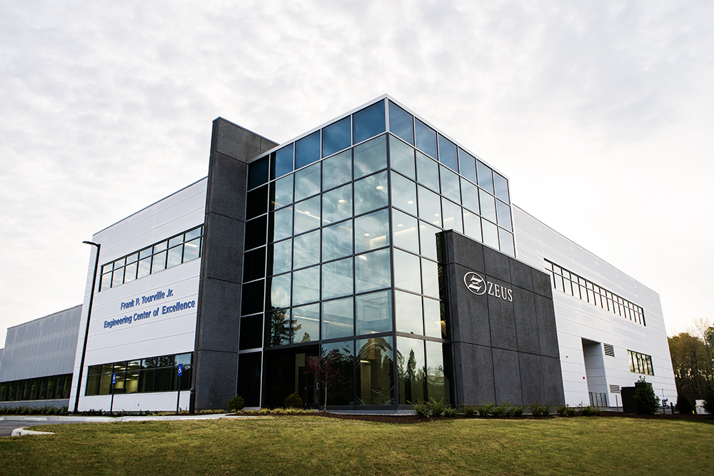 Zeus, based in Orangeburg, dedicated a new facility in Arden Hills, Minn., on Sept 14. (Photo/Provided by Zeus)