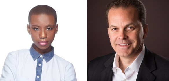 Tammaka Staley (left) is Richland Library's new artist-in-residence, while Kevin Williams is the library's new entrepreneur-in-residence. (Photo/Provided)