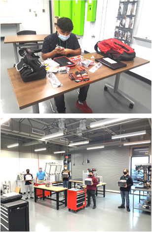 GADC donated tool kits to Greenville's top 20 manufacturing students facing financial challenges this Christmas. (Photo/Provided)