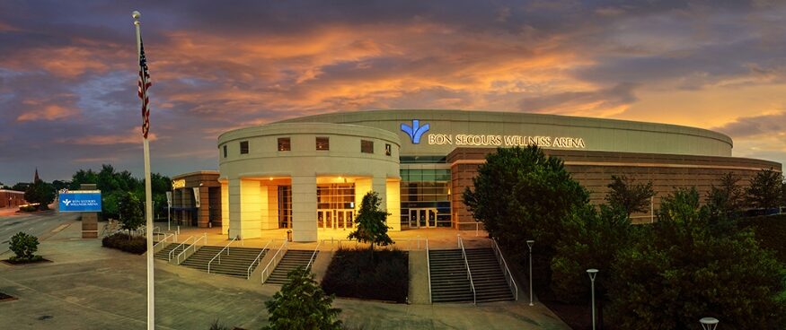 Bon Secours Wellness Arena has been in downtown Greenville for 25 years. (Photo/Bon Secours Wellness Arena)
