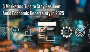 Facing economic uncertainty in 2025? These 5 B2B marketing tips will help your brand boost ROI, reach decision-makers, and stay resilient.