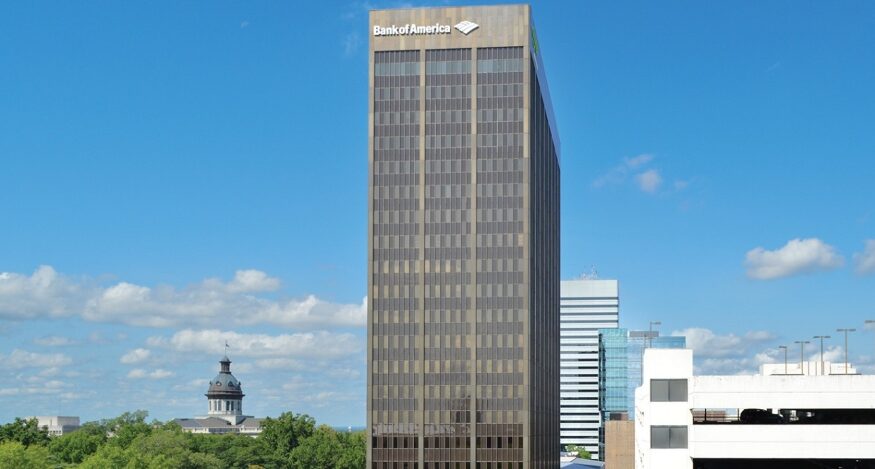 The South Carolina Office of Regulatory staff leased a space in the 1901 Main office tower in Columbia. (Photo/Colliers)