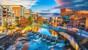 Travel + Leisure magazine has released its annual top U.S. Travel Destination rankings, and Greenville debuts at No. 7, marking its first appearance on the list. Charleston, which has held the No. 1 spot for 12 straight years, fell to No. 3. (Photo/DepositPhotos)|The GADC was started by the Greenville County Council to provide support and resources to businesses of all sizes and act as a liaison between the business community and local government. (Photo/DepositPhotos)|Franklin|Tumblin|O'Brien|Case
