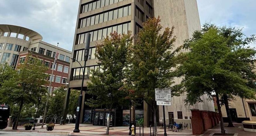 Greenville issued an RFP for City Hall renovations at 206 S. Main St., updating floors, adding council chambers and modernizing outdated utilities. (Photo/City of Greenville)
