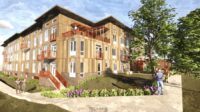 Greenville City Council approved a tax credit for Water Tower Crossing, a $21 million mixed-use project on historic property at 1007 Hampton Ave. (Photo/Greenville Economic Development Corp.)