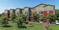 Hartwell Ridge will be across Lake Hartwell from Clemson University, with a Seneca address at the site of the former Paw’s Diner. (Rendering/Fountain Residential Partners)