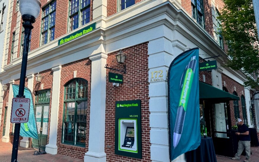 The Huntington National Bank recently marked the expansion of its consumer bank into the Carolinas region with the opening of its first branch at 172 East Main St. in Spartanburg. (The Huntington National Bank)
