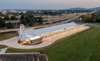 Fuqua & Partners Architects designed the award-winning Huntsville Transit Transfer Station, a building that combines functional efficiency with environmental consciousness. (Photo/Fuqua & Partners Architects)