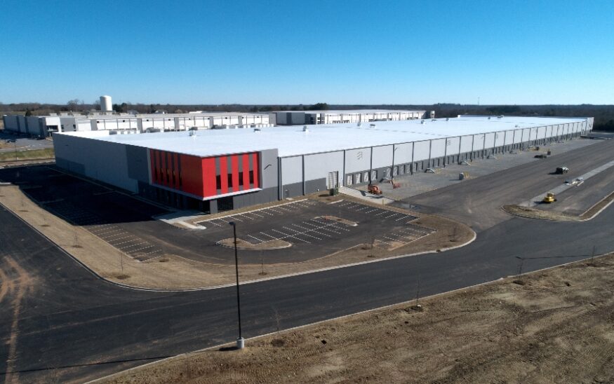 RealOp Investments, a Greenville-based commercial real estate investment firm, and a commingled fund managed by global real estate investment company Kennedy Wilson, announced the joint acquisition of Inland Woods Logistics Center, a 430,700-square-foot Class A industrial facility located in the high-growth Greenville-Spartanburg corridor of Upstate South Carolina, for $33.1 million. (Photo/RealOp)