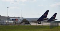 Fedex operates a busy air freight center near Inland Port Greer, but Greenville-Spartanburg International Airport reports that more and more companies are turning to passenger planes to carry commercial cargo. (Photo/Molly Hulsey)|Logistics4: The South Carolina ports system reports that its operations were not impacted by the CrowdStrike crash, while other ports across the nation were troubleshooting the issue on July 19. (Photo/Molly Hulsey)