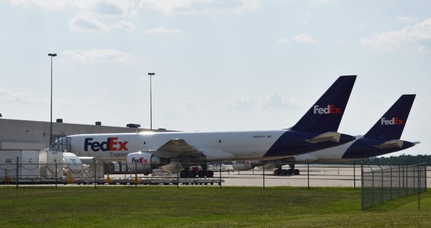Fedex operates a busy air freight center near Inland Port Greer, but Greenville-Spartanburg International Airport reports that more and more companies are turning to passenger planes to carry commercial cargo. (Photo/Molly Hulsey)|Logistics4: The South Carolina ports system reports that its operations were not impacted by the CrowdStrike crash, while other ports across the nation were troubleshooting the issue on July 19. (Photo/Molly Hulsey)