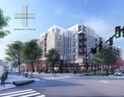 Construction has started on Markley + Main, a luxury apartment and retail project in Greenville’s West End with 277 units and high-end amenities. (Rendering/SunCap Property Group)