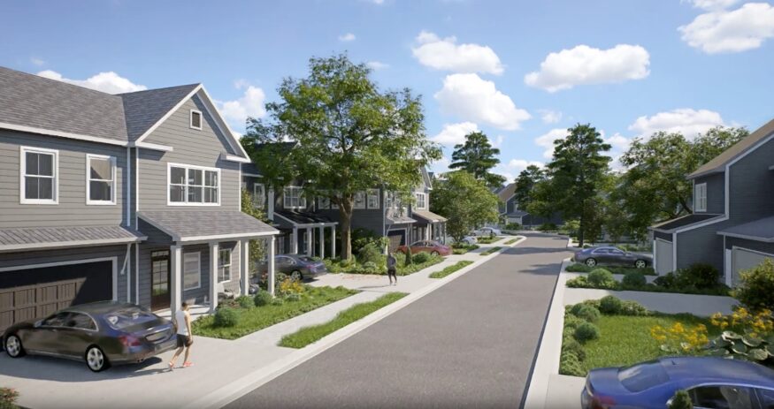 Material Capital Partners plans 163 upscale build-to-rent homes in Greer. (Photo/Material Capital Partners)
