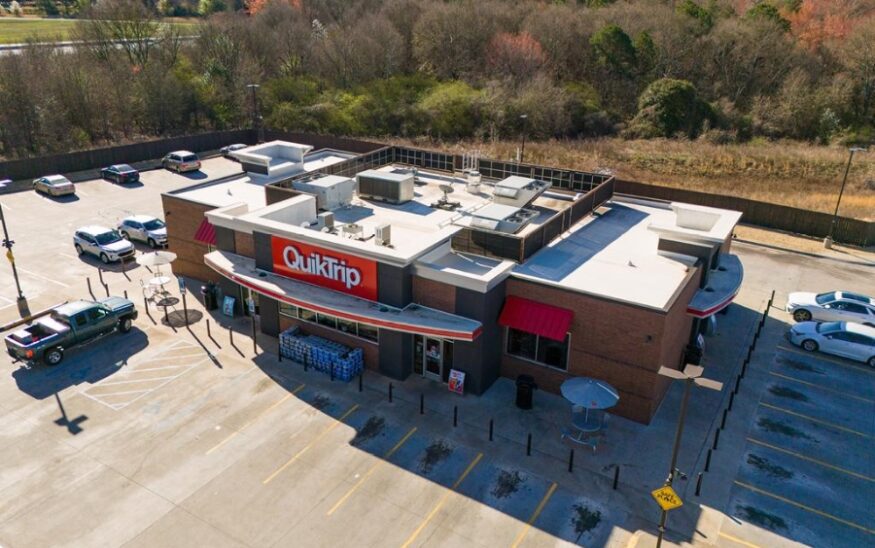 Commercial real estate brokerage firm Marcus & Millichap has sold a QuikTrip gas station property in Piedmont. (Photo/Marcus & Millichap)