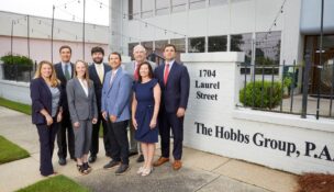 The Hobbs Group names Will Stevens, John Hobbs, and Thomas Hobbs as new shareholders, expanding its leadership team to eight in South Carolina. (Photo/The Hobbs Group)