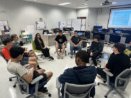Camp participants were exposed to the growing field of cybersecurity at the USC Upstate camp. (Photo/USC Upstate)