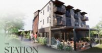 Compo Hotels plans a $14M boutique hotel in Travelers Rest with 16 rooms and retail space. (Rendering/Johnston Design Group)