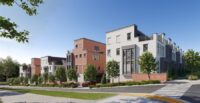 Copper Builders will build 21 luxury townhomes called Solaire in the Greenville Downtown Redevelopment, marking the site’s first residential project. (Rendering/ArchiCGI)