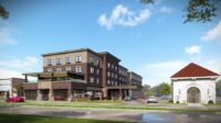 The Courtyard by Marriott hotel will be located at 116 E. Main St. in downtown Lexington. (Rendering/Mashburn Construction)