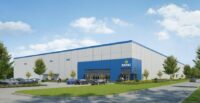 Fayat Group and Cohn Construction broke ground on a $13.7 million, 100,000-square-foot distribution center in Ridgeway. (Rendering/Cohn Construction)