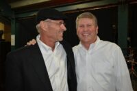 After 40 years with SeamonWhiteside, Stuart Whiteside, right, a founder and namesake of the company, with Kenny Seamon, left, has retired from his full-time position with the team. (Photo/SeamonWhiteside)