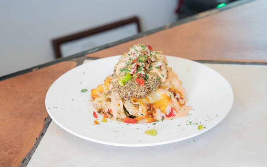 The menu includes plant-based dishes infused with Italian, Caribbean, American and Asian influences. (Photo/city of Columbia Public Relations, Media & Marketing)|Robert Green, owner of More Vegan Café, opened the restaurant in March 2024 with the vision to provide diverse plant-based options to the Columbia and North Main area. (Photo/City of Columbia)