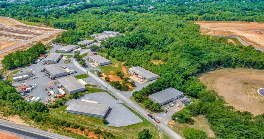 Marcus & Millichap Capital Corp. arranged a $6.5M refinance for Society Lane Industrial Park in Fort Mill, a fully leased 11-building portfolio. (Photo/Marcus & Millichap)