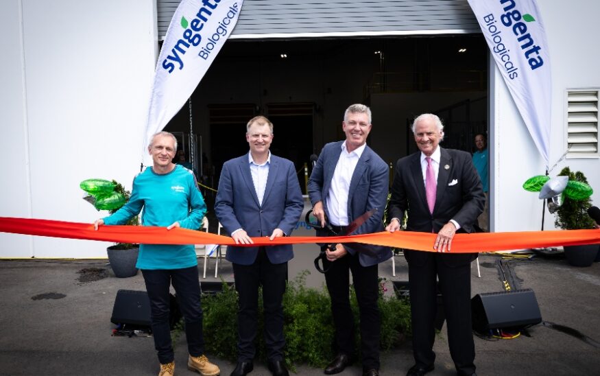 Syngenta's new Orangeburg facility will produce 16,000 tons of plant biostimulants annually, supporting U.S. farmers and sustainable agriculture. (Photo/Syngenta)