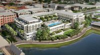 The Cooper, soon to be Charleston’s first waterfront hotel, has delayed its opening a few more months as the finishing touches are added to the property. (Rendering/Beemok Hospitality Group)