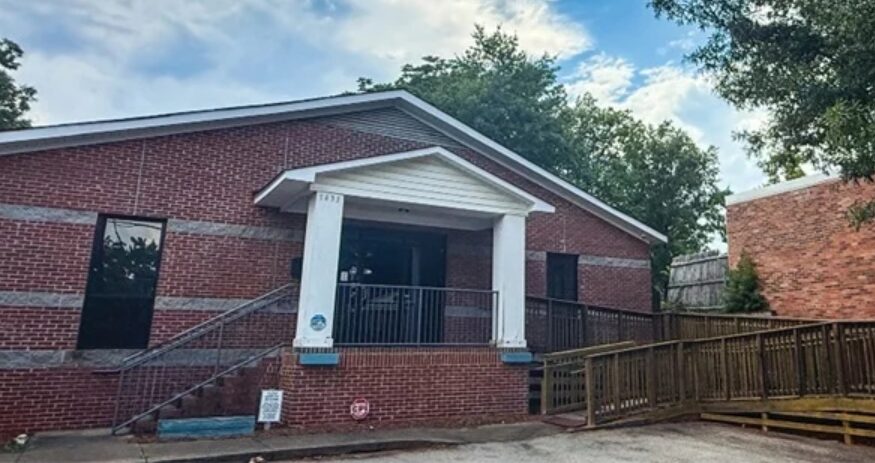 Colliers’ Mary Winter Teaster and Sydney Lanham represented MIRCI in a sale that will lead to a school at a former center for the homeless. ((Photo/Colliers)