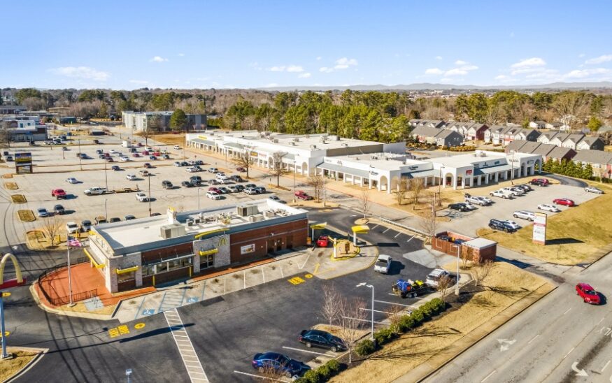 Marcus & Millichap, which specializes in investment sales, financing, research and advisory services, has sold Camelot Center, a 14-suite retail strip property in Spartanburg, for $7.7 million. (Photo/Marcus & Millichap)