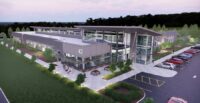 The 44,000-square-foot facility at Greenville Technical College’s Brashier Campus will include facilities to address a critical welding shortage through skills training. (Rendering/Goodwyn Mills Cawood)