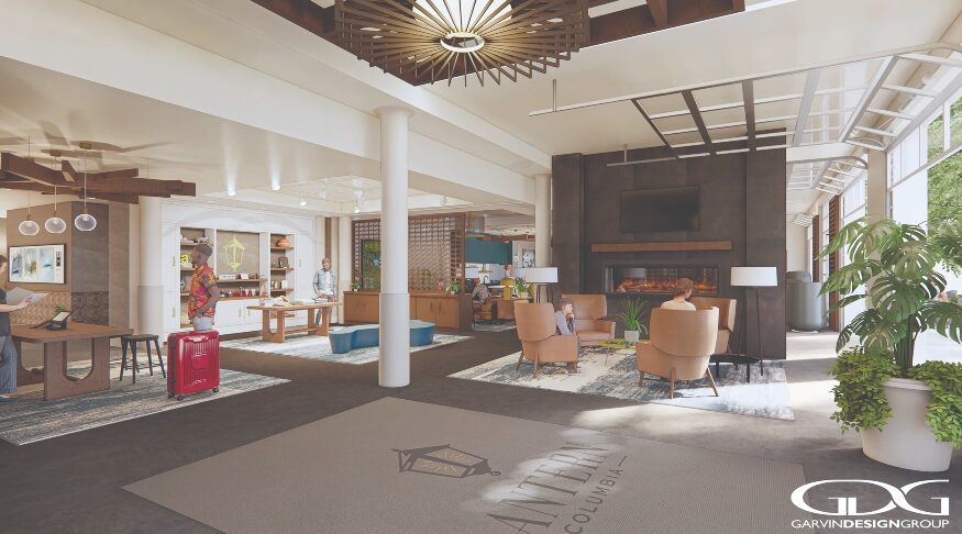 The Lantern Columbia is expected to open during the winter of 2026. (Rendering/Garvin Design Group)