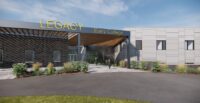 Legacy Early College’s founder says the new campus will help the school expand capacity for K4-8 students. (Rendering/Moody Nolan)