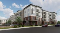 CF Evans Construction has been selected by Commonwealth Properties as the general contractor for 2222 Main View, a luxury 320-unit apartment community in downtown Columbia. (Rendering/CF Evans Construction)