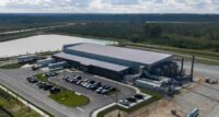 Redwood Materials has opened its $3.5B lithium-ion battery recycling facility in South Carolina, with plans to create 1,500 jobs at Camp Hall Commerce Park. (Rendering/Redwood Materials)