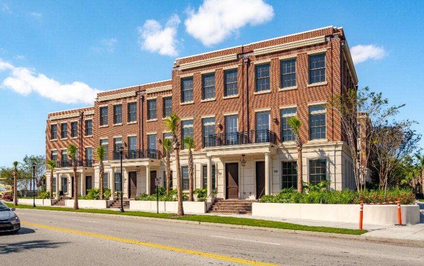 The Beach Co., the developer behind The Jasper, Kiawah Island and other residential communities, has completed The Charles, 15 luxury waterfront town home and apartment rentals in downtown Charleston. (Photo/Keen Eye Marketing)