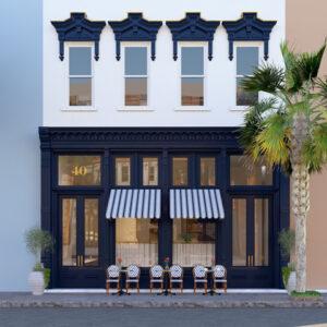 A rendering shows how the restaurant will look when it opens next year. (Rendering/French Quarter
