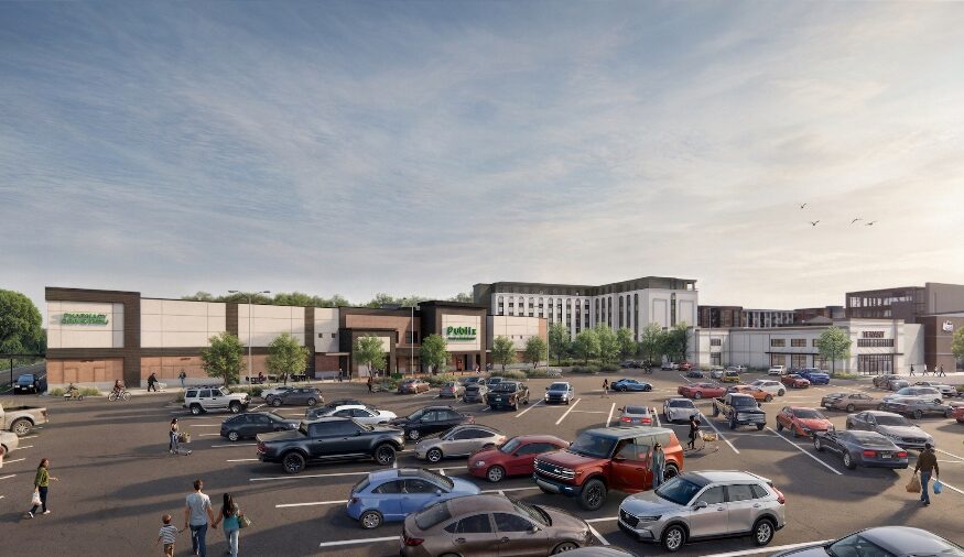 Supermarket retailer Publix Super Markets will open its next downtown Columbia location in the BullStreet District. (Rendering/Hughes Development Corp.)
