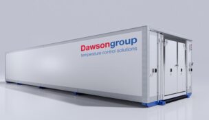 Dawsongroup tcs USA’s Superbox designs and builds modular cold chain system components. The company is setting up U.S. headquarters in Charleston with plans to support food, pharmaceutical and chemical supply chains across the United States. (Photo/Dawsongroup tcs USA)