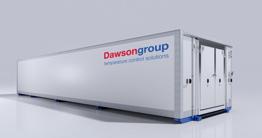 Dawsongroup tcs USA’s Superbox designs and builds modular cold chain system components. The company is setting up U.S. headquarters in Charleston with plans to support food, pharmaceutical and chemical supply chains across the United States. (Photo/Dawsongroup tcs USA)