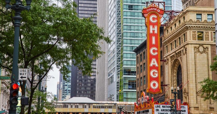 Starting May 21, the Windy City is a short plane ride away. An American Airlines Embraer 170 will serve the restored nonstop route between Columbia Metropolitan Airport and Chicago O’Hare, flying twice a day after May 21. (Photo/DepositPhotos)