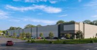 Blue Road Investments is targeting a September completion for its Augusta Arbor II industrial development in Greenville County. (Rendering/Blue Road Investments)