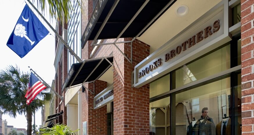 Brooks Brothers will continue operating its King Street store at Victoria Center, where the retailer has been since 2005. (Photo/Beach Commercial)