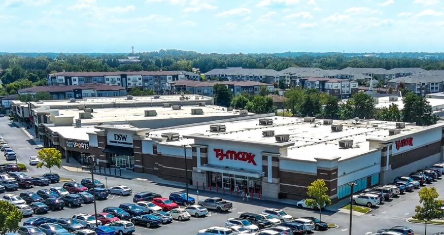 Crosspointe Plaza, a 124,375-square-foot shopping center along Greenville’s Haywood Road/Woodruff Road retail corridor, was recently sold in a transaction arranged by Colliers. (Photo/Colliers)