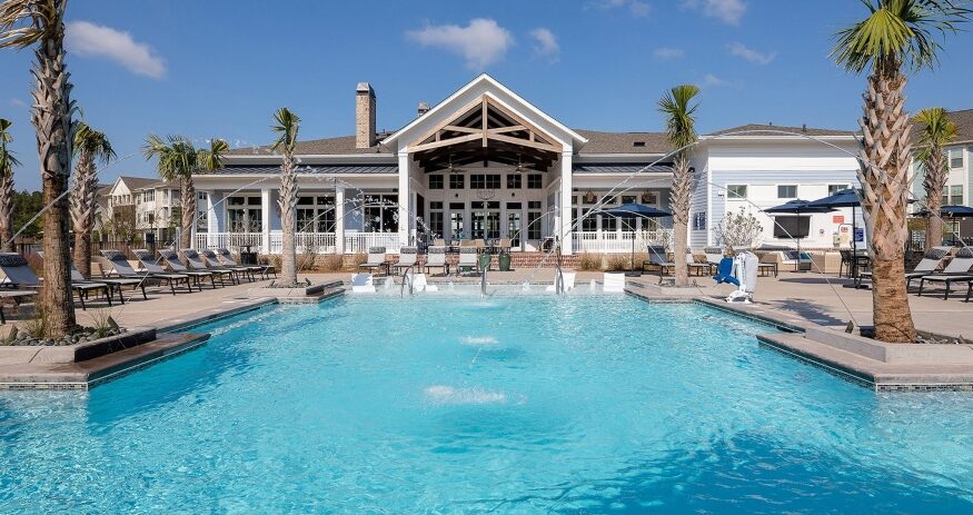 Elevate at Brighton Park, a 329-unit apartment community in Summerville’s Nexton master-planned development, was recently acquired by Continental Realty Corp. (Photo/Continental Realty Corp.)
