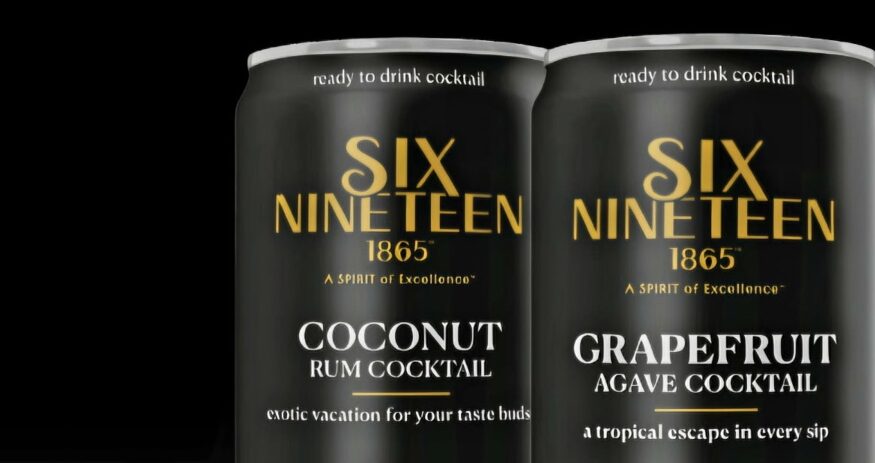 Six Nineteen of 1865, the Upstate’s first minority-owned liquor brand, is expanding nationwide with online sales of its coconut rum and grapefruit agave cocktails. (Photo/Six Nineteen of 1865)