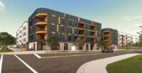 The Alliance, a $38 million mixed-use development planned for Laurens Road, will bring 100 affordable housing units and ground-floor commercial space to Greenville’s Nicholtown community. (Rendering/McMillan Pazdan Smith)